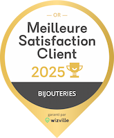 Meilleure Satisfaction Client bijouterie 2024 certifié par Wizville