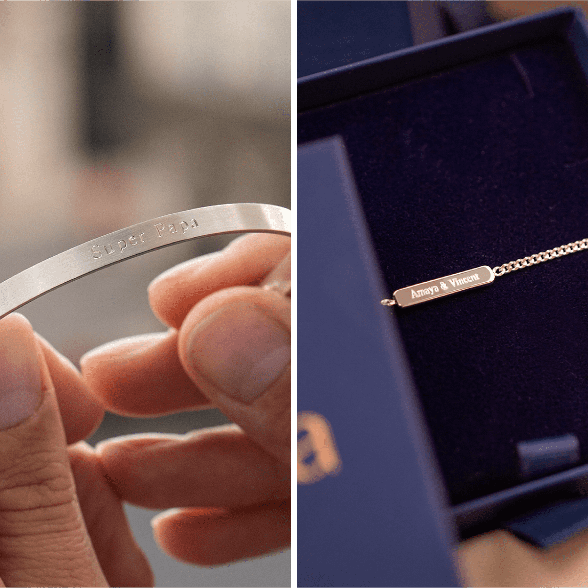 Idées cadeaux de bijoux à personnaliser pour la fête des pères