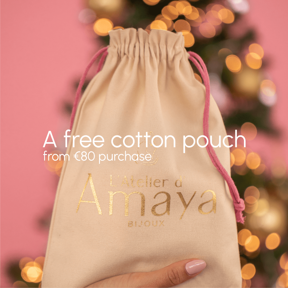 A free cotton pouch from €120 purchase