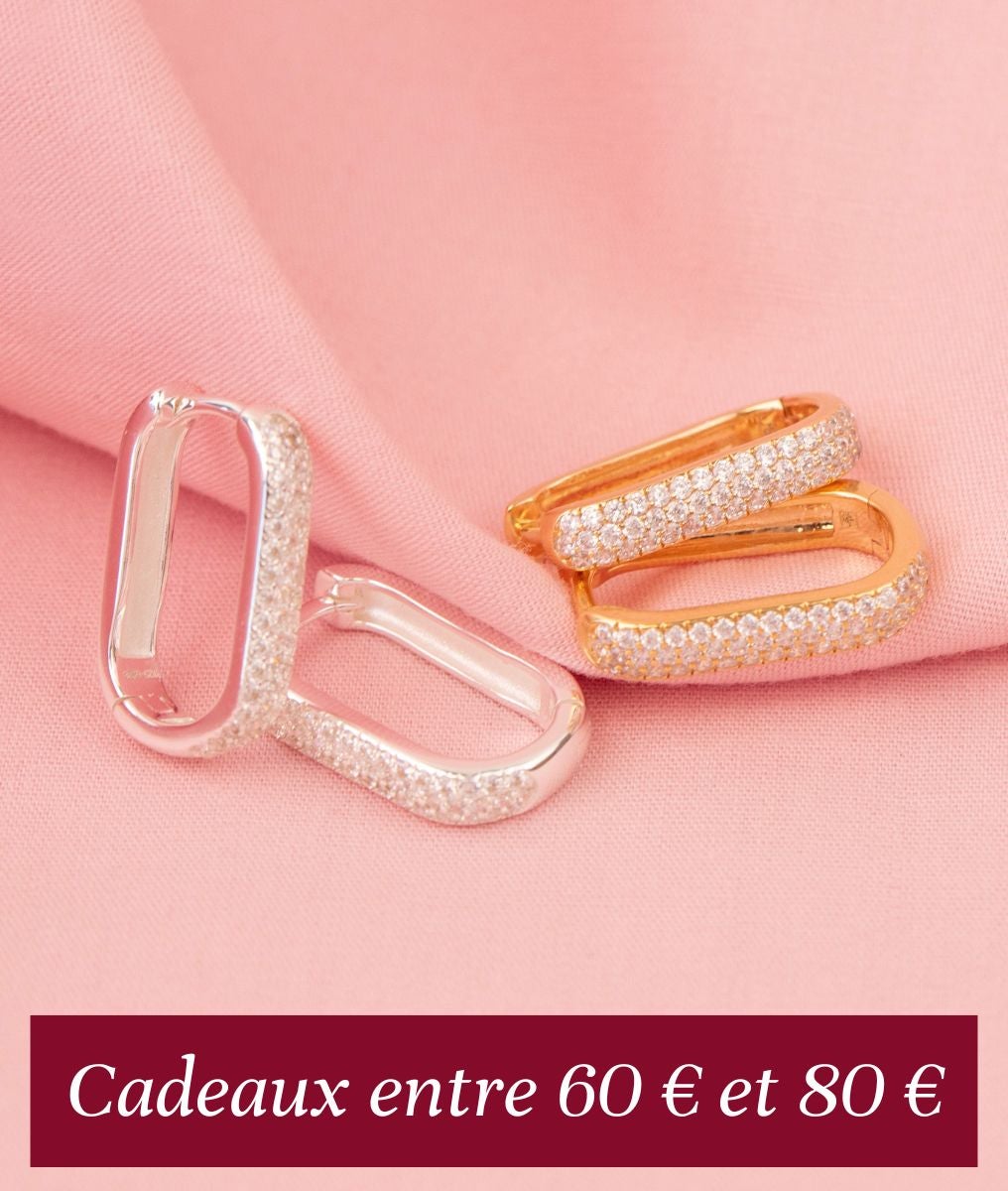 Cadeaux bijoux moins de 80€ Saint Valentin 2025