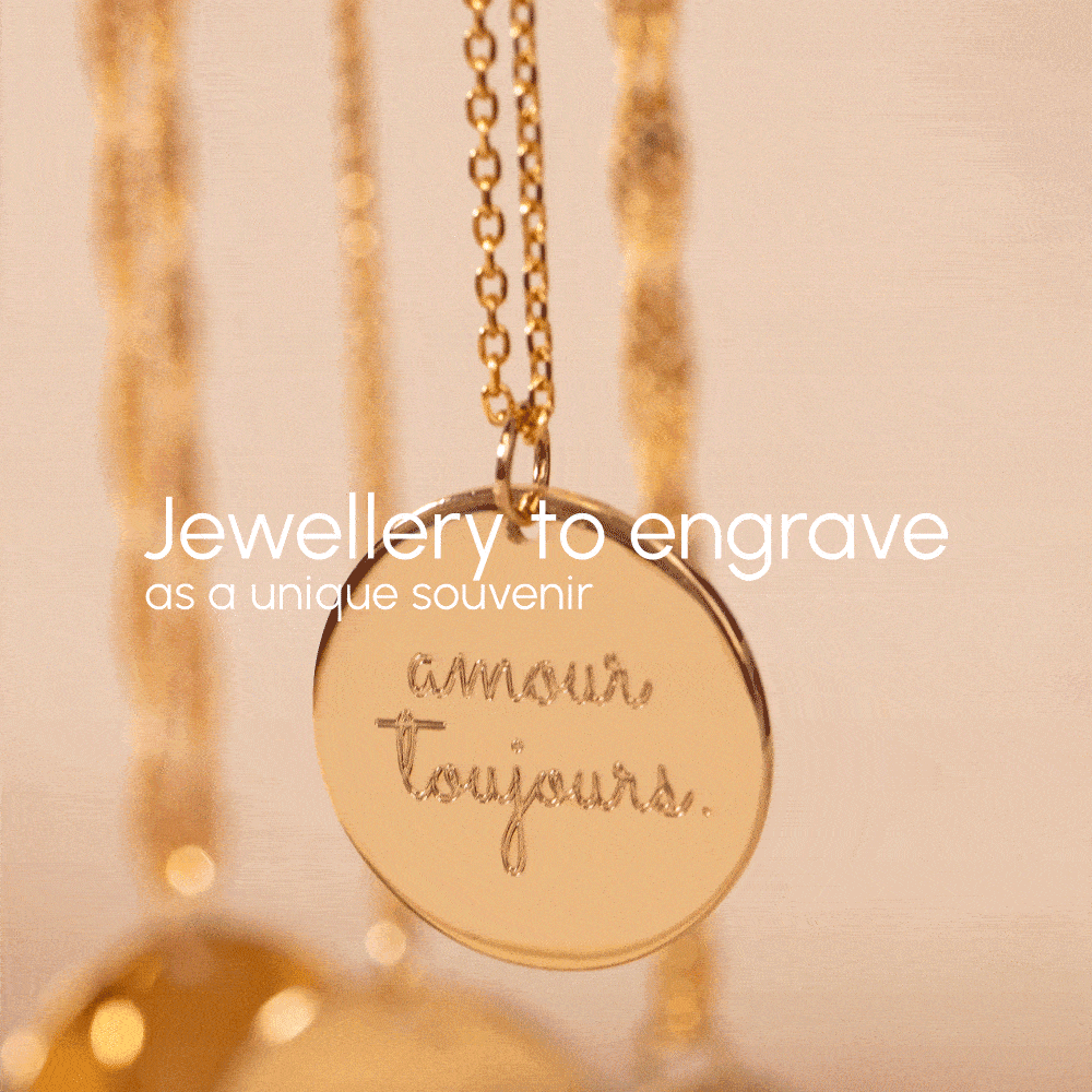 Engraved jewellery L'Atelier d'Amaya