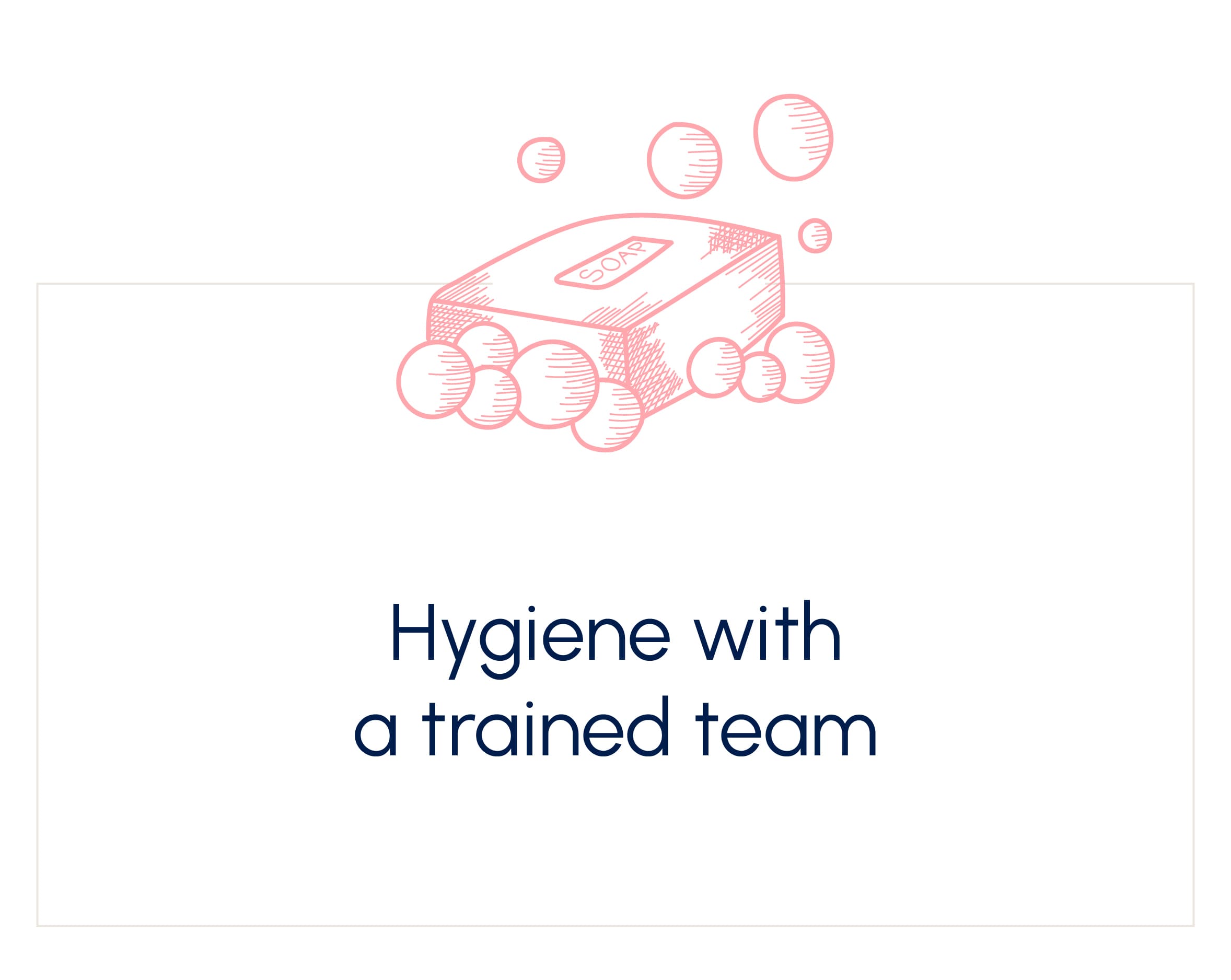 Hygiene with a trained team