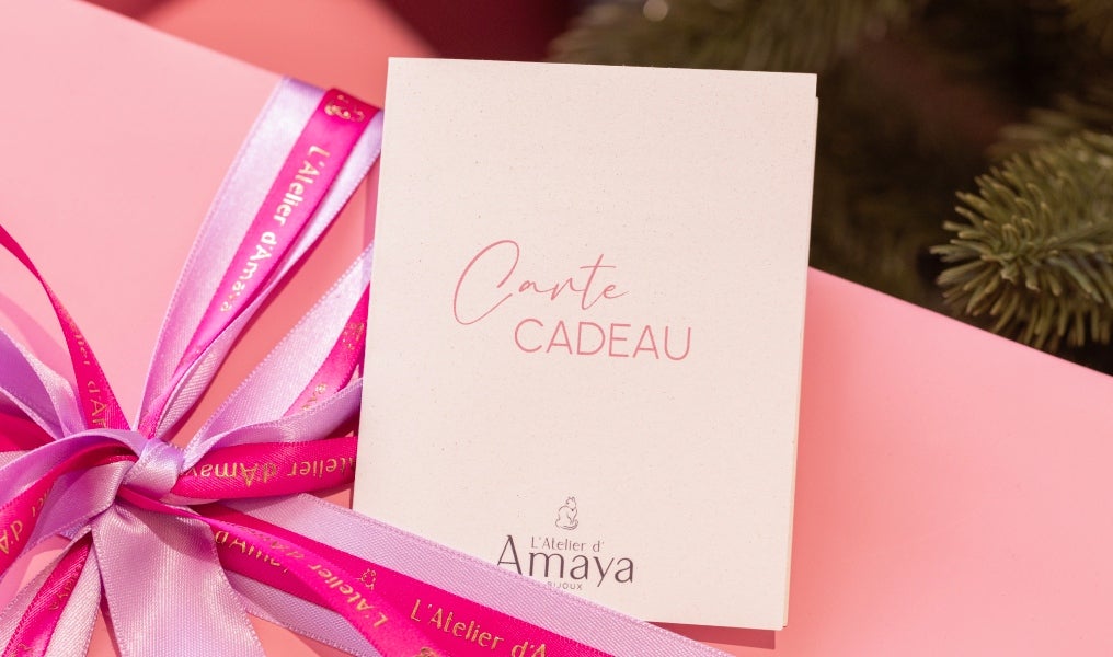 Carte cadeau Noël 2024 L'Atelier d'Amaya