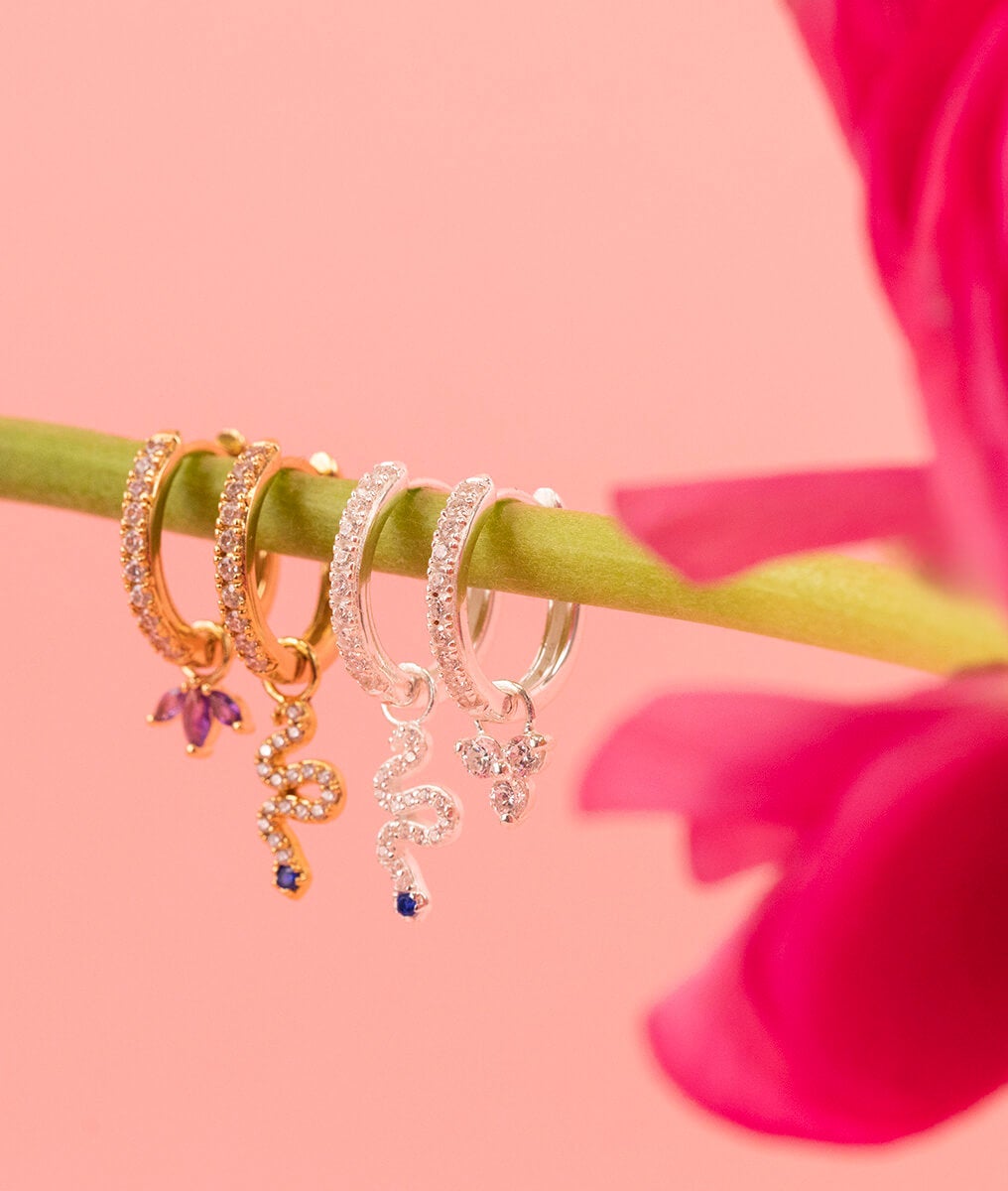 Boucles d'oreilles pampilles