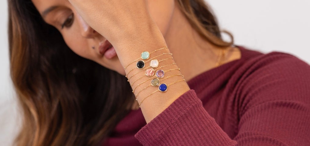 Gemstone bracelets L'Atelier d'Amaya
