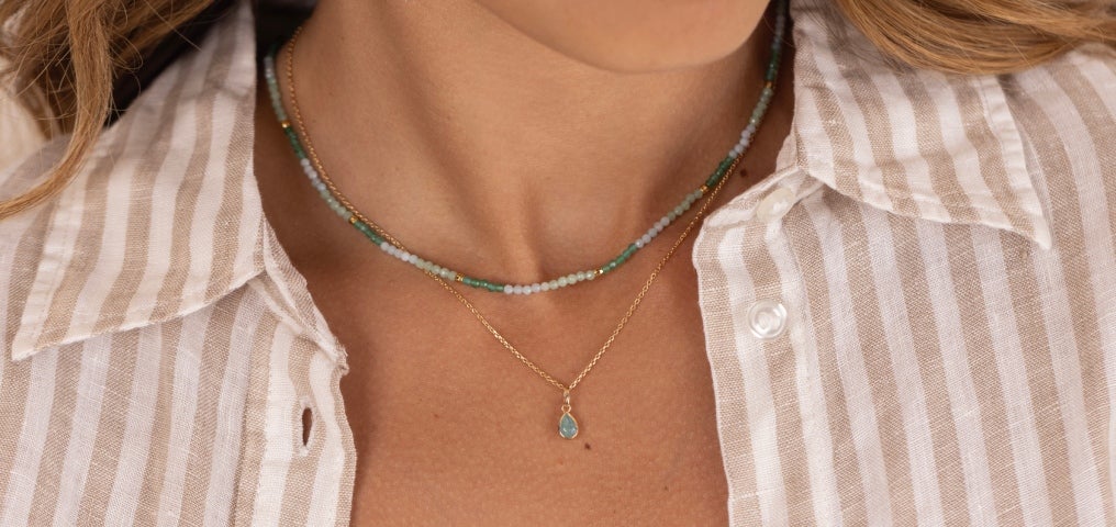 Necklaces with gemstone L'Atelier d'Amaya