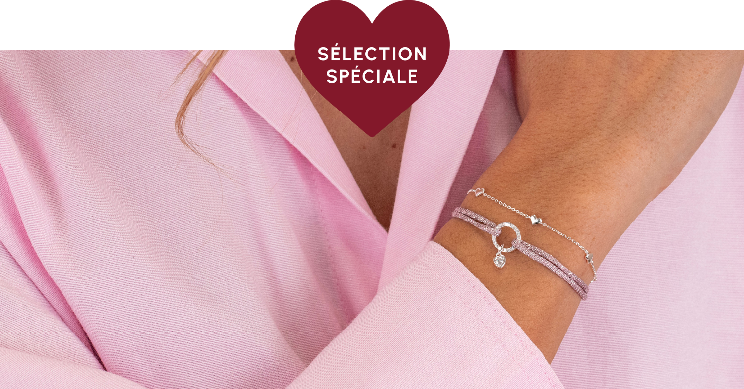 Cadeaux bracelets Saint Valentin 2025