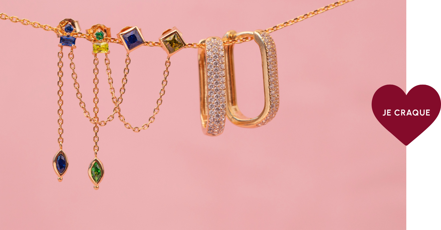 Cadeaux boucles d'oreilles Saint Valentin 2025