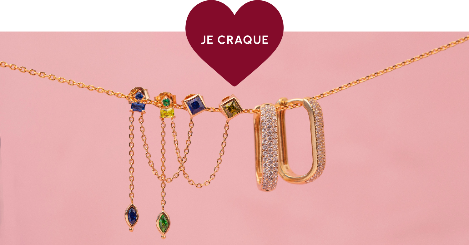 Cadeaux Boucles d'oreilles Saint Valentin 2025