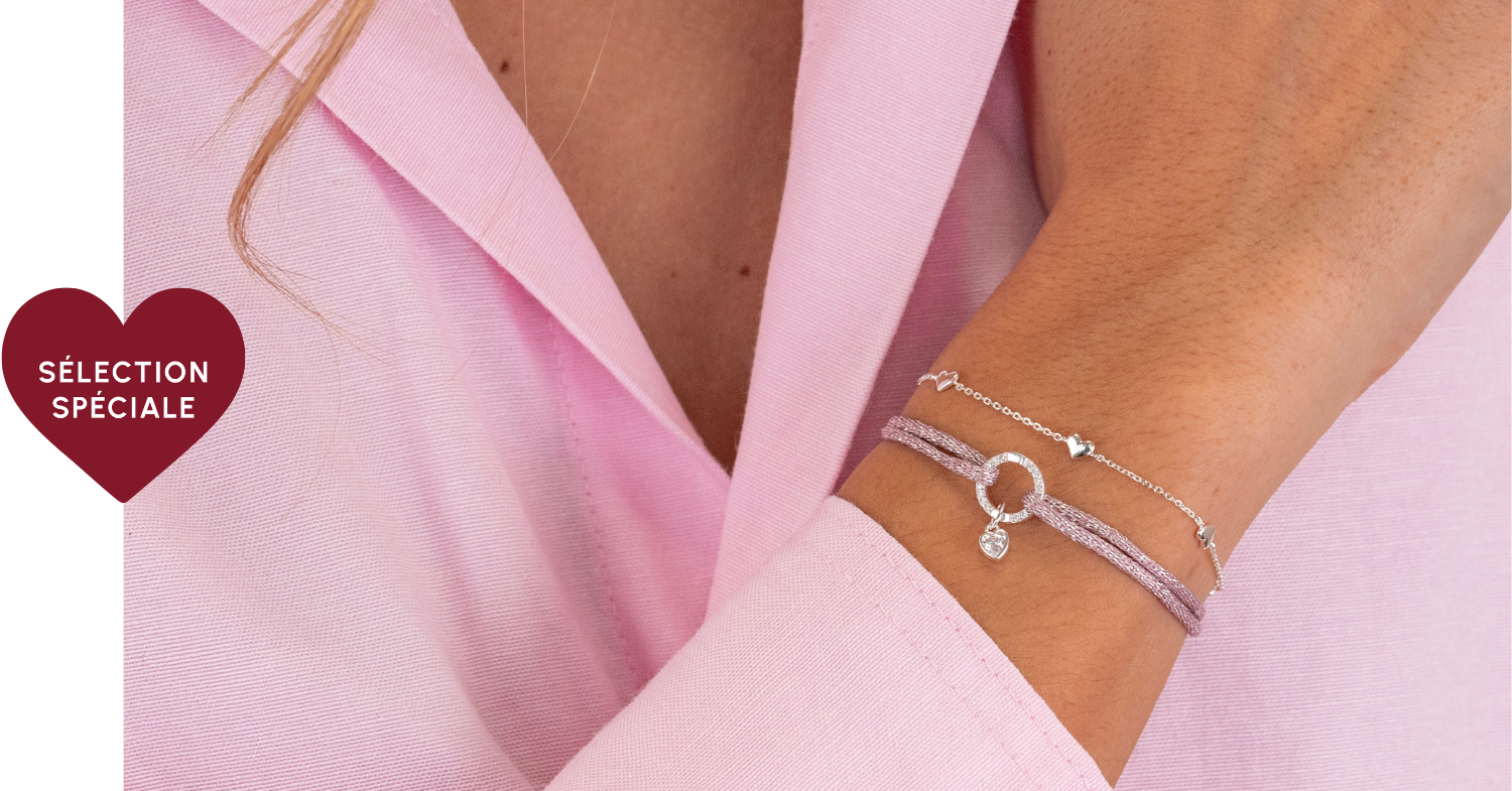 Cadeaux bracelets Saint Valentin 2025