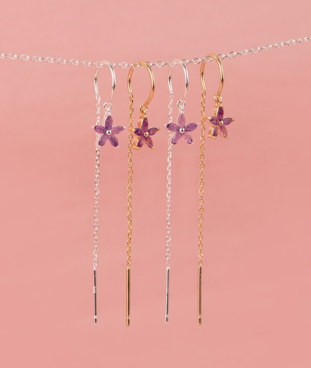Gemstone earrings L'Atelier d'Amaya desktop