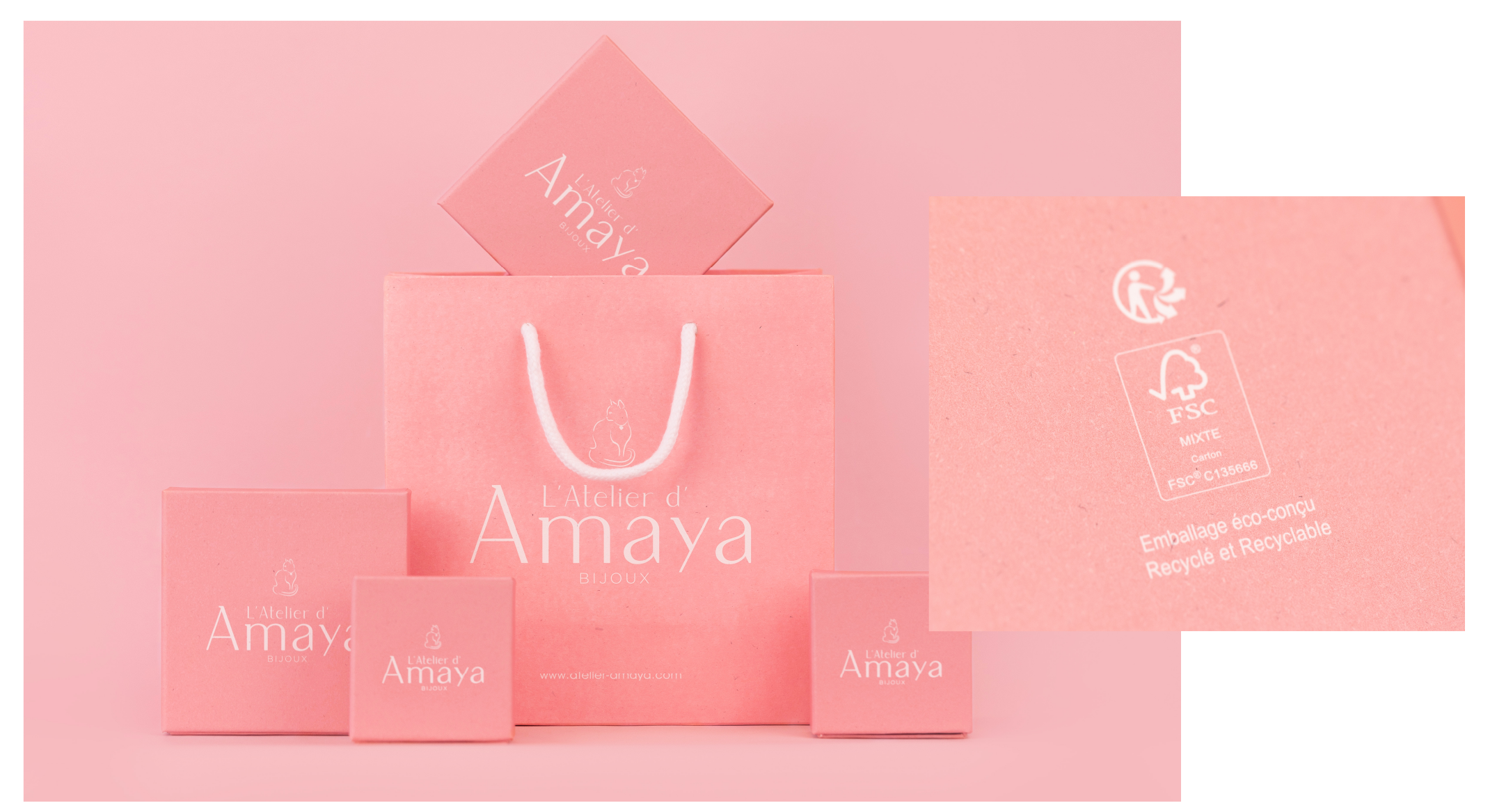 Emballages cadeaux responsables L'Atelier d'Amaya