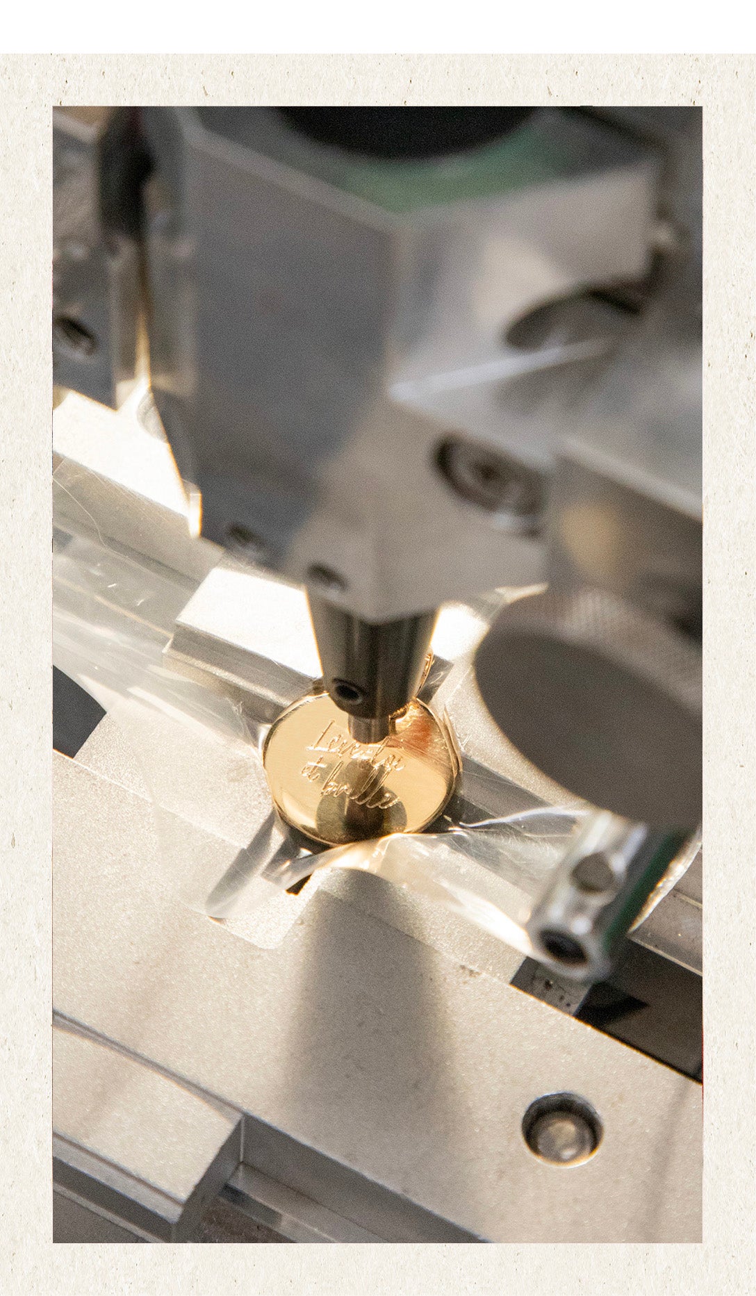 Machine gravures L'Atelier d'Amaya